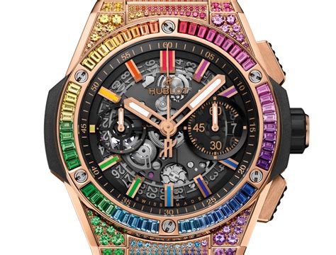 hublot rainbow diamond|hublot sito ufficiale.